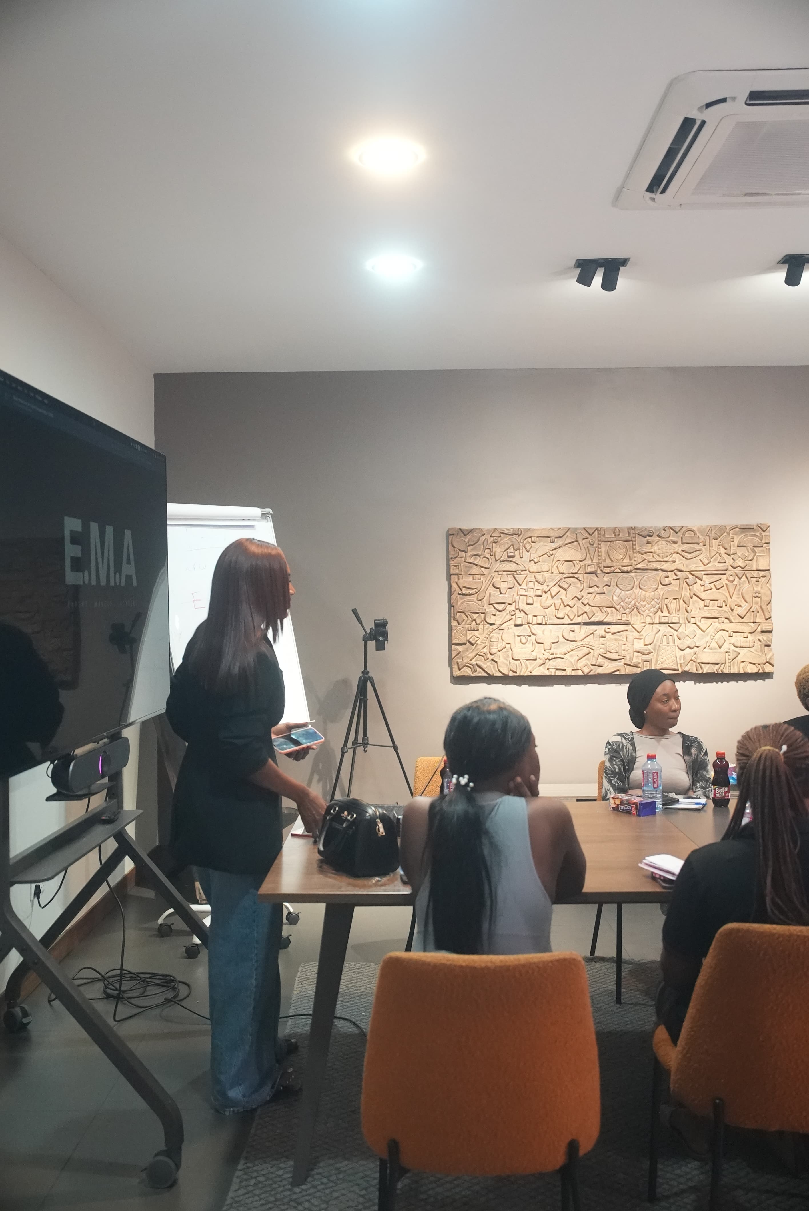 Class moment — Hands-on